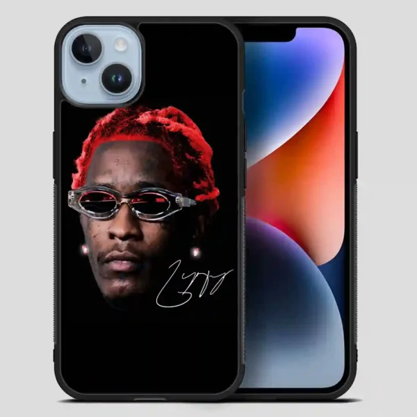 Young Thug Red iPhone 14 Plus Case