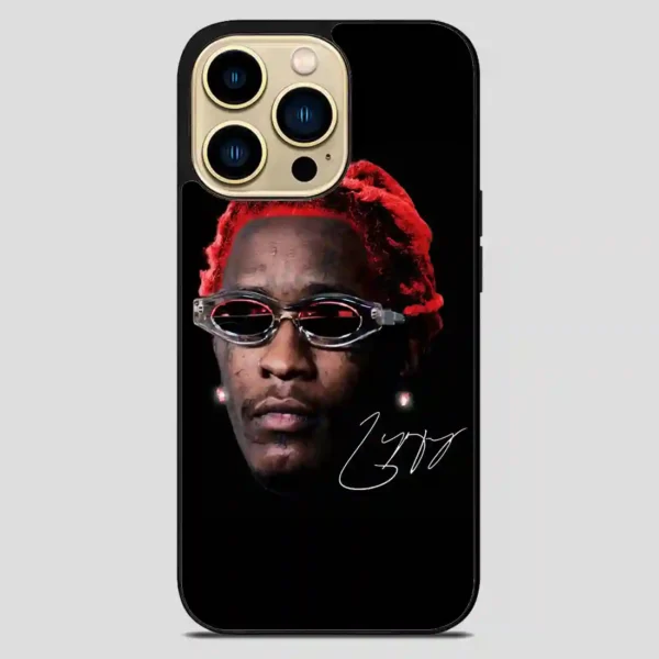 Young Thug Red iPhone 14 Pro Max Case