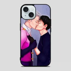 Yuri On Ice Kissing iPhone 15 Case