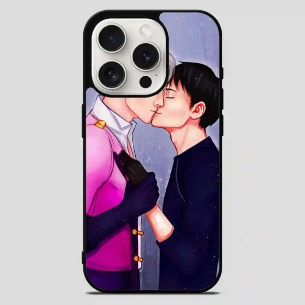 Yuri On Ice Kissing iPhone 15 Pro Max Case