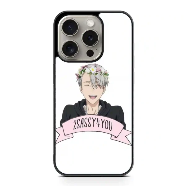 Yuri On Ice Viktor Nikiforov Flower Crown iPhone Series Cases
