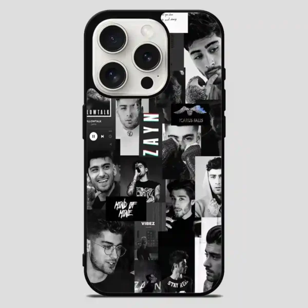 Zayn Malik Colorfull iPhone 15 Pro Max Case