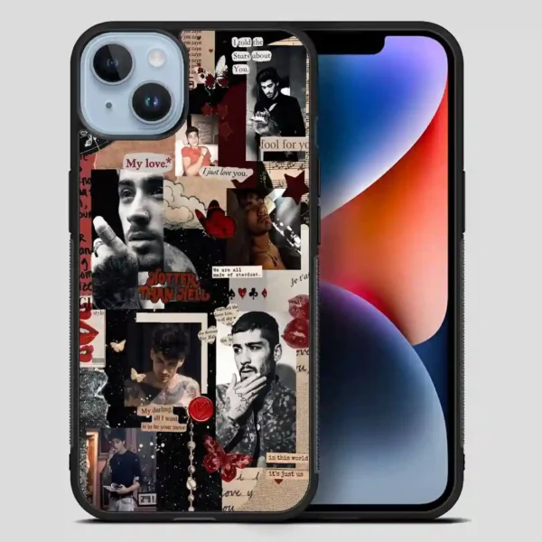Zayn Malik Handcraft iPhone 14 Plus Case