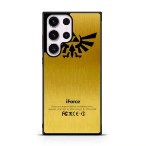 Zelda Force Logo On Gold Iforce Samsung Galaxy All Series Cases