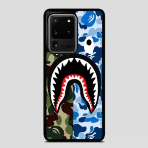 A Bathing Ape Blue Shark Samsung Galaxy S20 Ultra Case