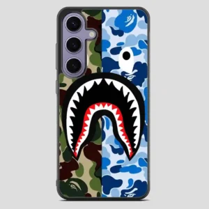 A Bathing Ape Blue Shark Samsung Galaxy S23 Plus Case
