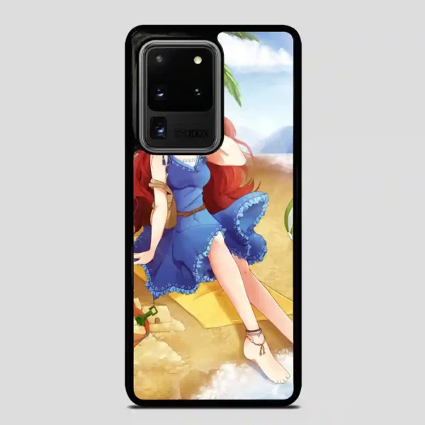 A Day At The Beach Samsung Galaxy S20 Ultra Case