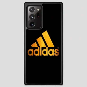 Adidas Black Brown Logo Samsung Galaxy Note 20 Ultra Case