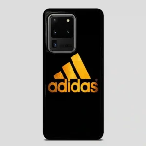 Adidas Black Brown Logo Samsung Galaxy S20 Ultra Case