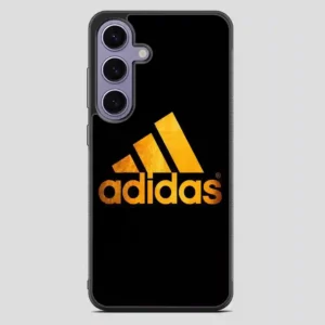 Adidas Black Brown Logo Samsung Galaxy S23 Plus Case