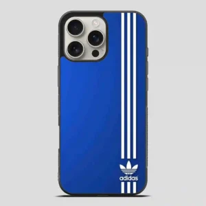 Adidas Blue Line Corner iPhone 16 Pro Max Case
