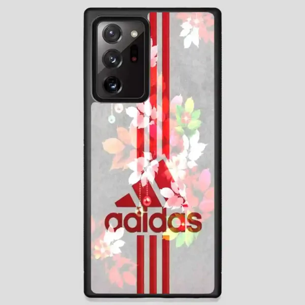 Adidas Flower Red Samsung Galaxy Note 20 Ultra Case