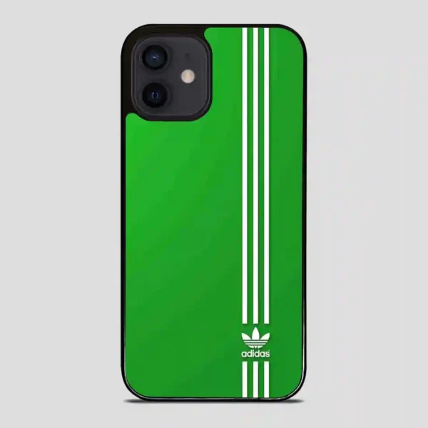 Adidas Green iPhone 12 Mini Case