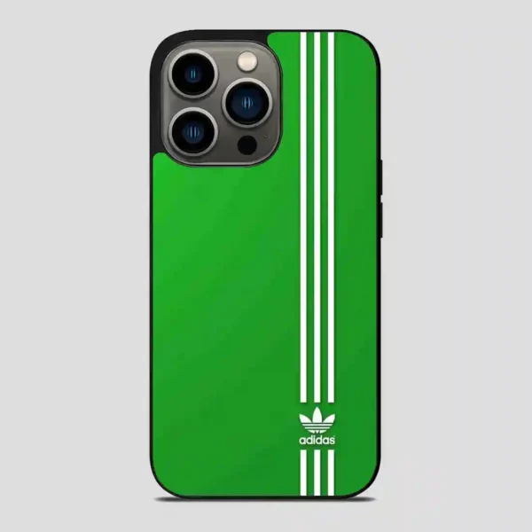 Adidas Green iPhone 13 Pro Case