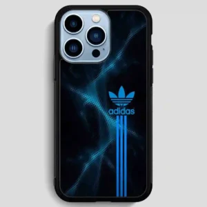 Adidas Logo Art Blue iPhone 13 Pro Max Case