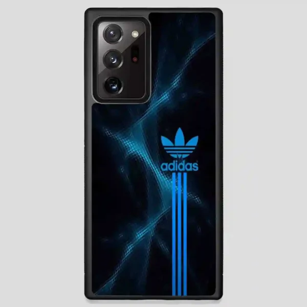 Adidas Logo Art Blue Samsung Galaxy Note 20 Ultra Case