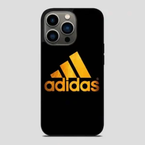 Adidas Logo Gpld Black iPhone 13 Pro Case