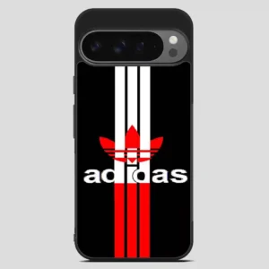 Adidas Logo Read Black Simple Google Pixel 9 Pro XL Case