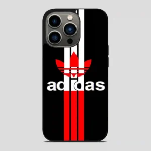Adidas Logo Read Black Simple iPhone 13 Pro Case