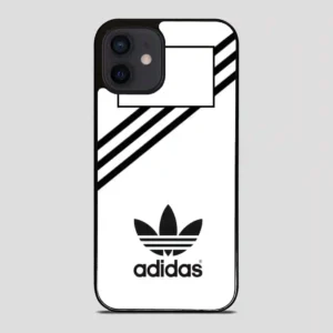 Adidas White Strip iPhone 12 Mini Case