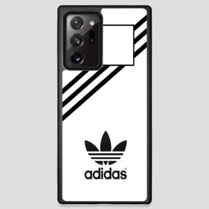 Adidas White Strip Samsung Galaxy Note 20 Ultra Case