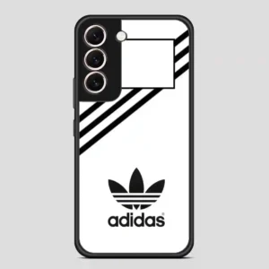 Adidas White Strip Samsung Galaxy S22 Case