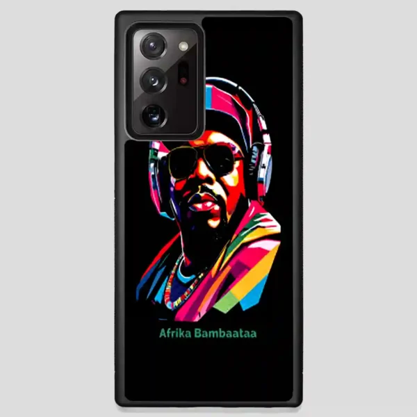 Afrika Bambaataa Color Samsung Galaxy Note 20 Ultra Case