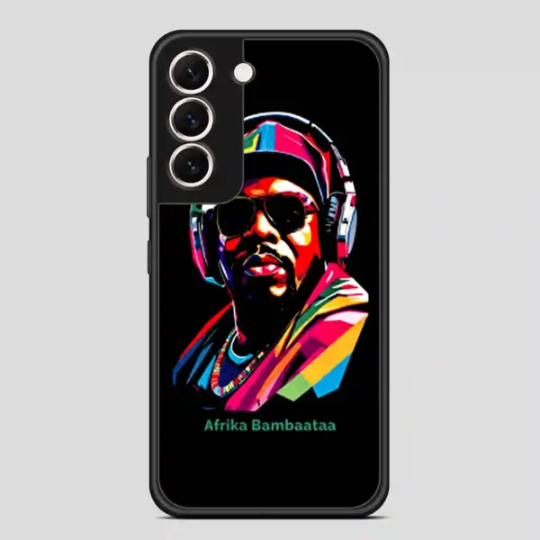 Afrika Bambaataa Color Samsung Galaxy S22 Case