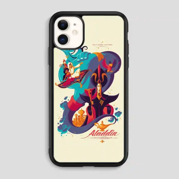 Aladdin Poster iPhone 11 Case
