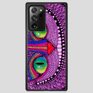 Alice In Wonderland Cat Purple Samsung Galaxy Note 20 Ultra Case