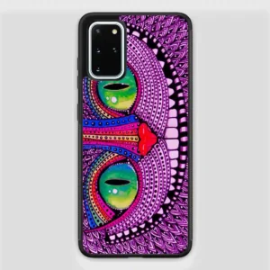 Alice In Wonderland Cat Purple Samsung Galaxy S20 FE Case