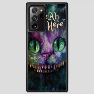 Alice In Wonderland Were Ah Mad Here Samsung Galaxy Note 20 Ultra Case