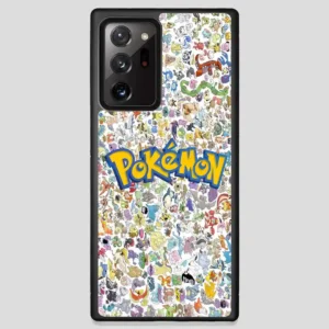 All Pokemon Caracter Collage Samsung Galaxy Note 20 Ultra Case