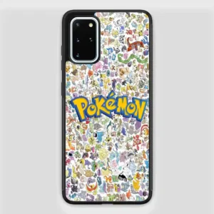 All Pokemon Caracter Collage Samsung Galaxy S20 FE Case