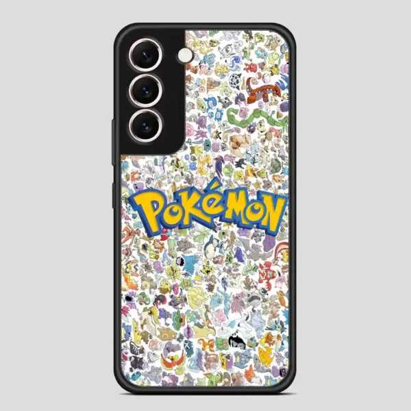 All Pokemon Caracter Collage Samsung Galaxy S22 Case