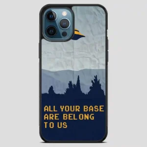 All Your Base Are Belong To Us iPhone 12 Pro Max Case