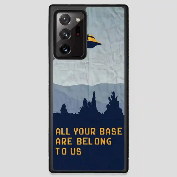 All Your Base Are Belong To Us Samsung Galaxy Note 20 Ultra Case