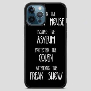 American Horror Story Asylum iPhone 12 Pro Max Case