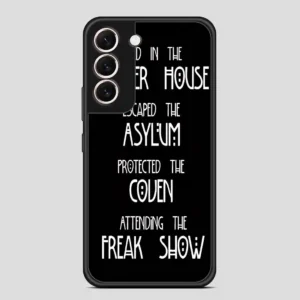 American Horror Story Asylum Samsung Galaxy S22 Case