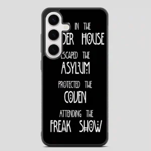 American Horror Story Asylum Samsung Galaxy S24 Plus Case