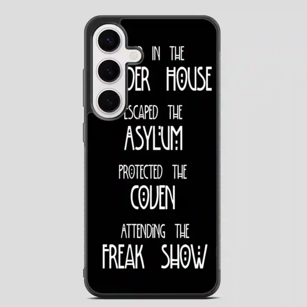 American Horror Story Asylum Samsung Galaxy S24 Plus Case