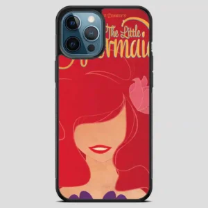 Ariel Little Mermaids Poster Retro iPhone 12 Pro Max Case