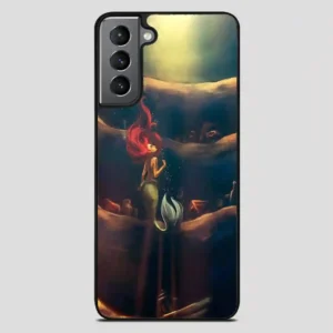 Ariel Mermaids Vintage Samsung Galaxy S21 Plus Case