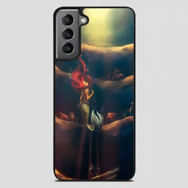 Ariel Mermaids Vintage Samsung Galaxy S21 Plus Case