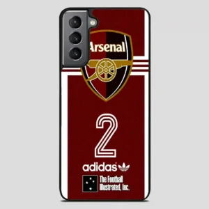 Arsenal Football Club Adidas Samsung Galaxy S21 Plus Case