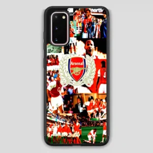 Arsenal Football Club Collage Samsung Galaxy S20 Case
