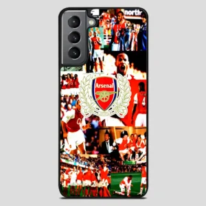 Arsenal Football Club Collage Samsung Galaxy S21 Plus Case