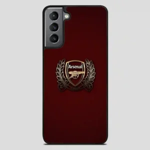Arsenal Football Club Gold Samsung Galaxy S21 Plus Case