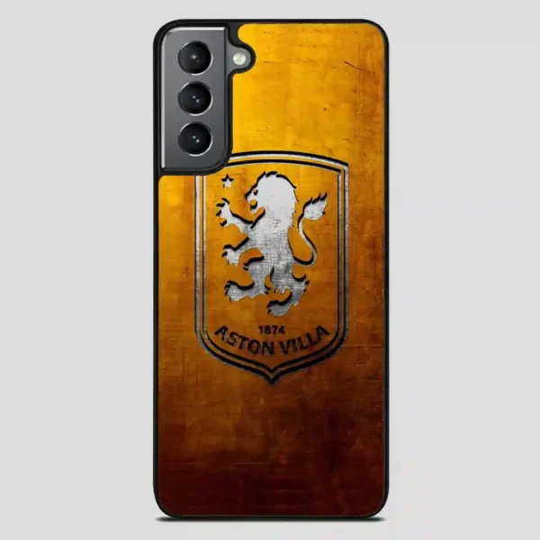 Aston Villa Football Club Gold Samsung Galaxy S21 Plus Case