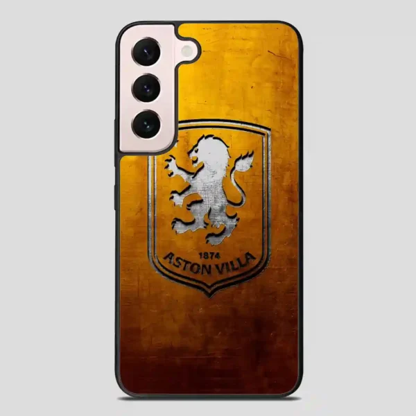 Aston Villa Football Club Gold Samsung Galaxy S22 FE Case